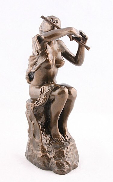 Flutist by Camile Claude sculpture La Valse exhibited Paris Salo Rodin